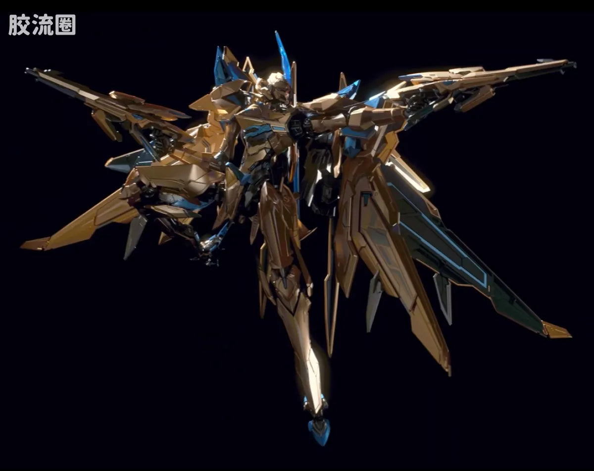 Moshow Mecha BREAK UBP-R02T Falcon Collector's Box (Gold Ver.)