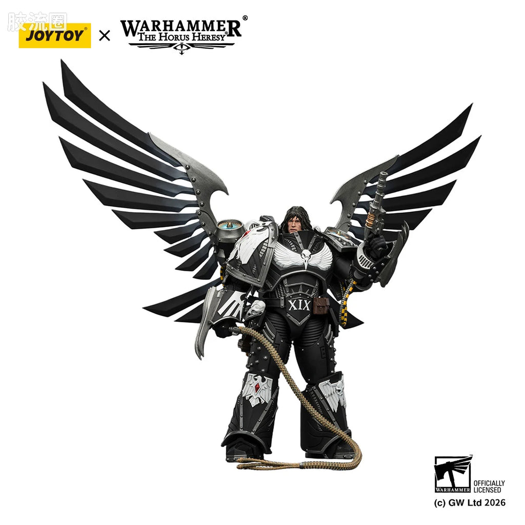 JoyToy Egionwithartificer Craftedlightningtalonsarchaeotechpistolsandwhipraven Guard Corvus Coraxprimarch Of The Xix Legion With Artificer Crafted Lightning Talonsarchaeotech Pistolsand Whip