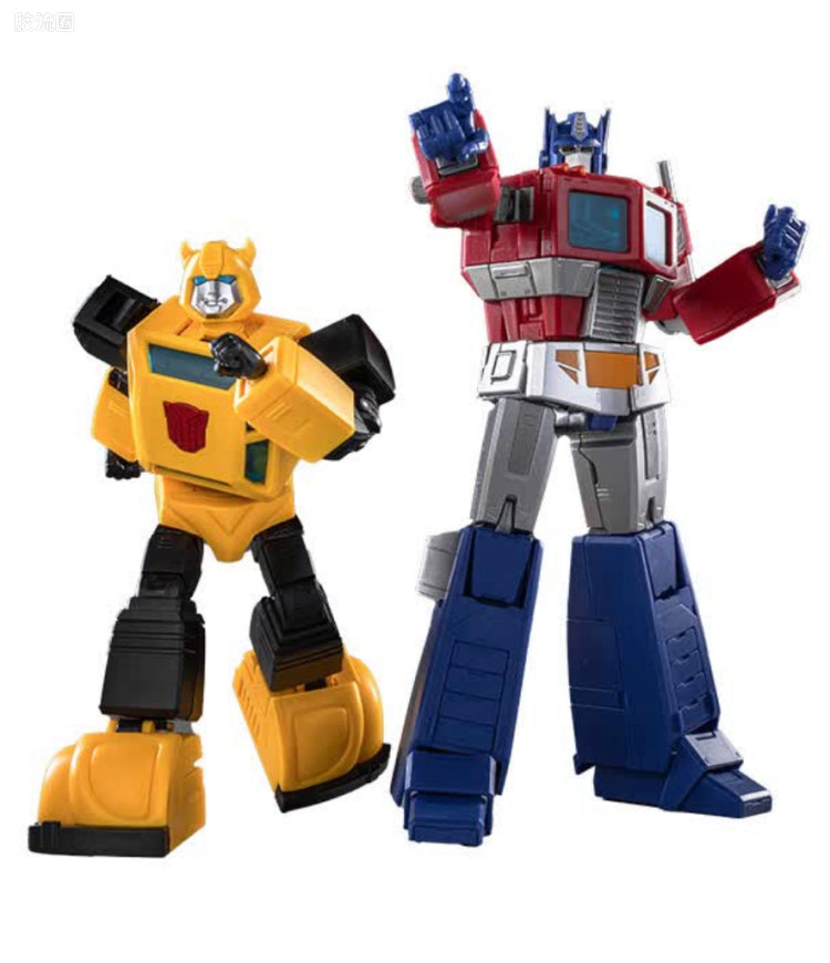 YOLOPARK Transformers: Generation 1 - Optimus Prime & Bumblebee Model Kit 2-Pack - AMK Series