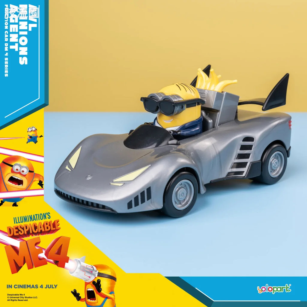 YOLOPARK Friction Car Avl Minions Agent