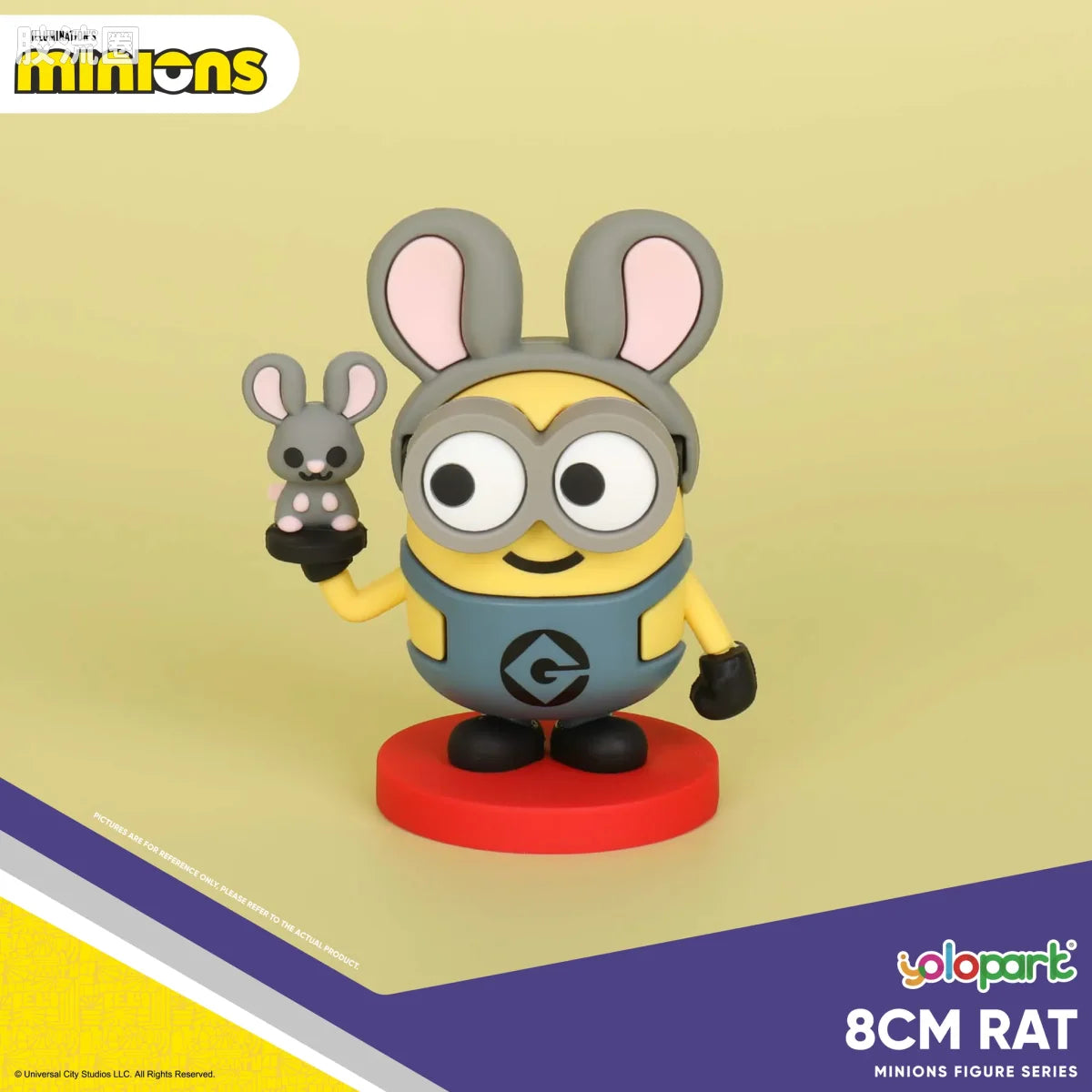 YOLOPARK Despicable Me Minions Chinese Zodiac Figures 12 Animal Signs Collectible Display