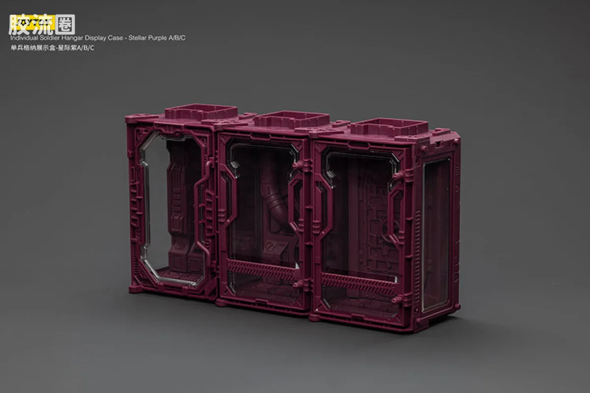 JoyToy Individual Soldier Hangar Display Case Stellar Purple