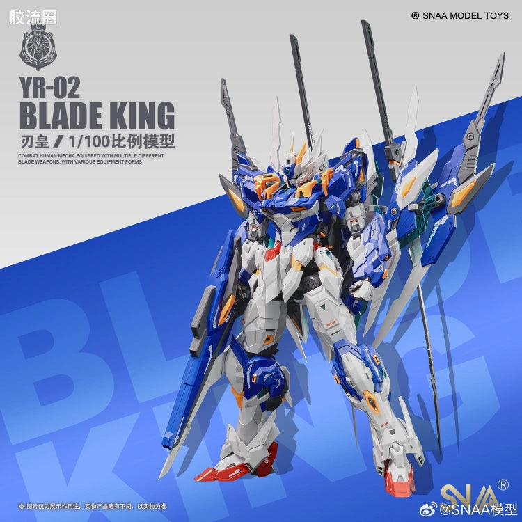 SNAA 1/100 Emperor Series YR-02 Blade King Model Kit
