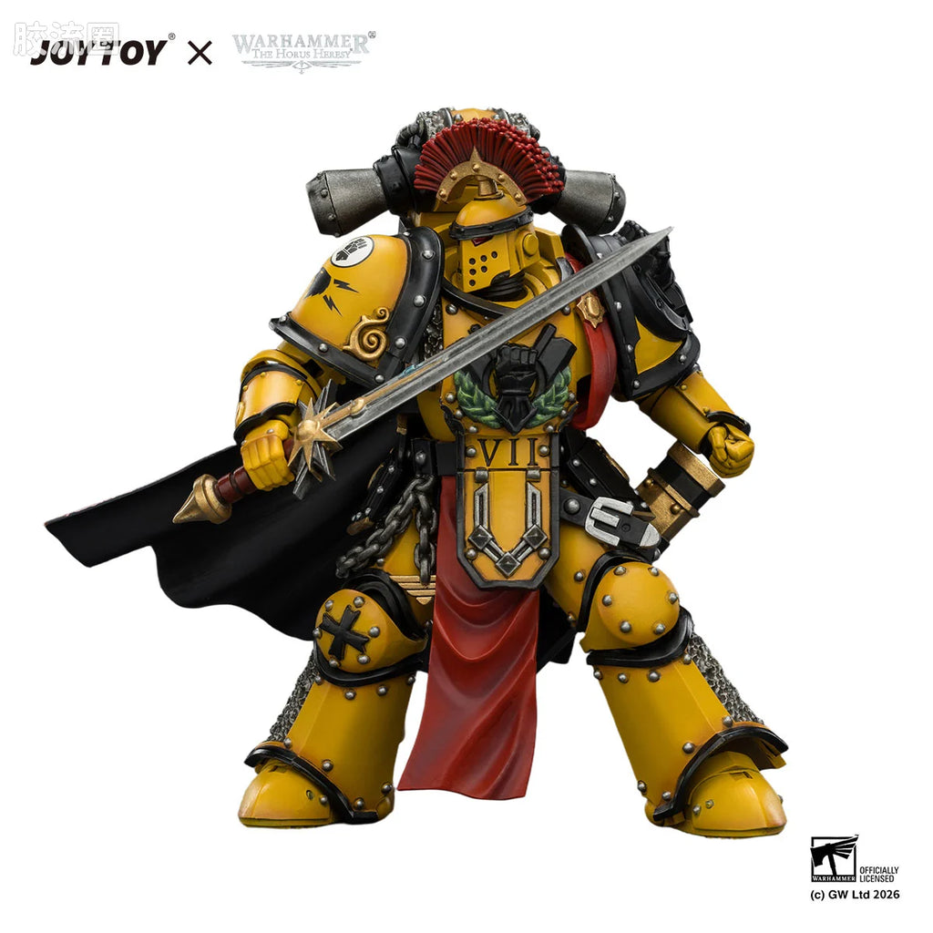 JoyToy Imperial Fists Legion Praetor In MK III Armour
