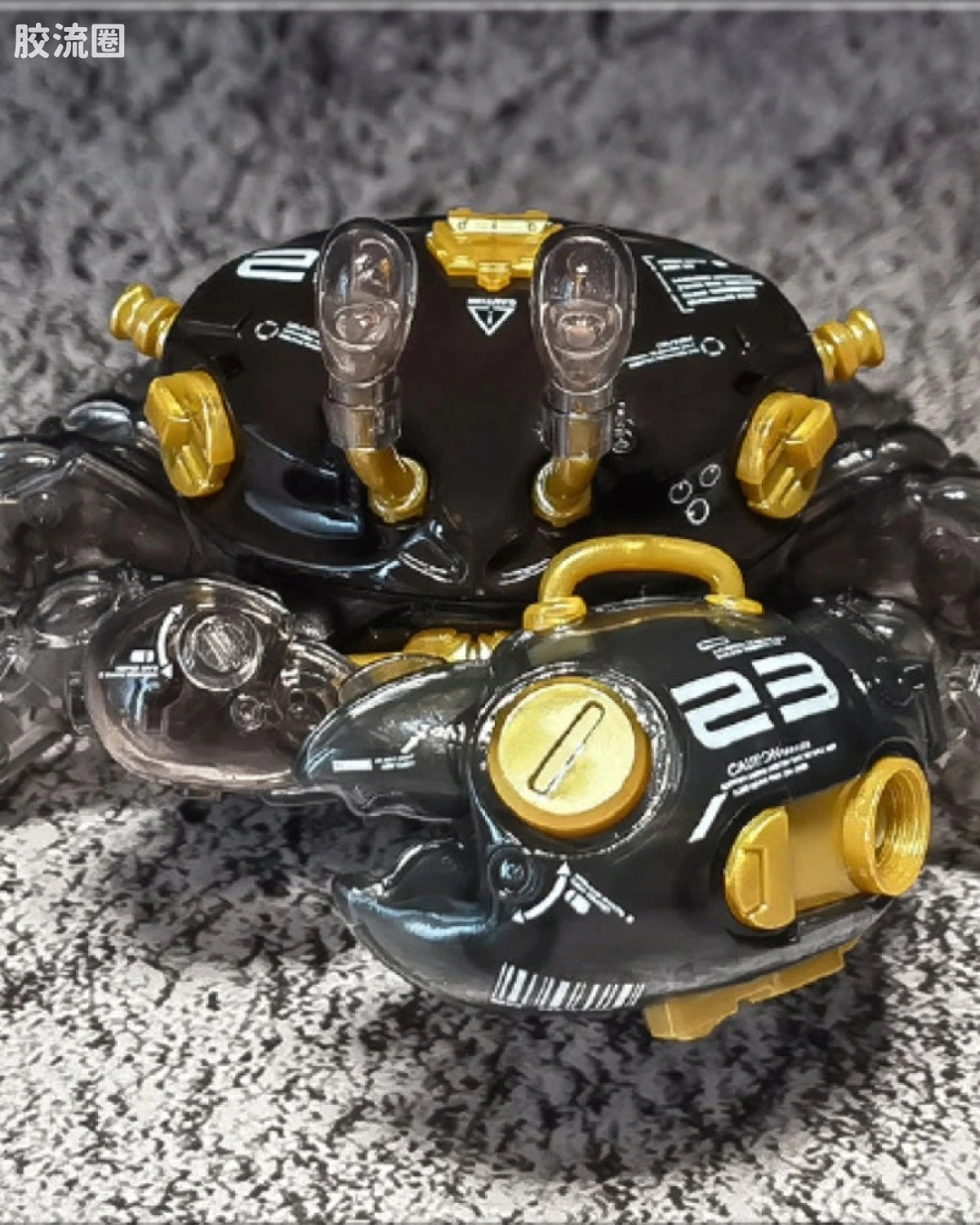 Orange Cat Industry AQUACULTURE TANK 007: Fiddler Crab (Gold Black)