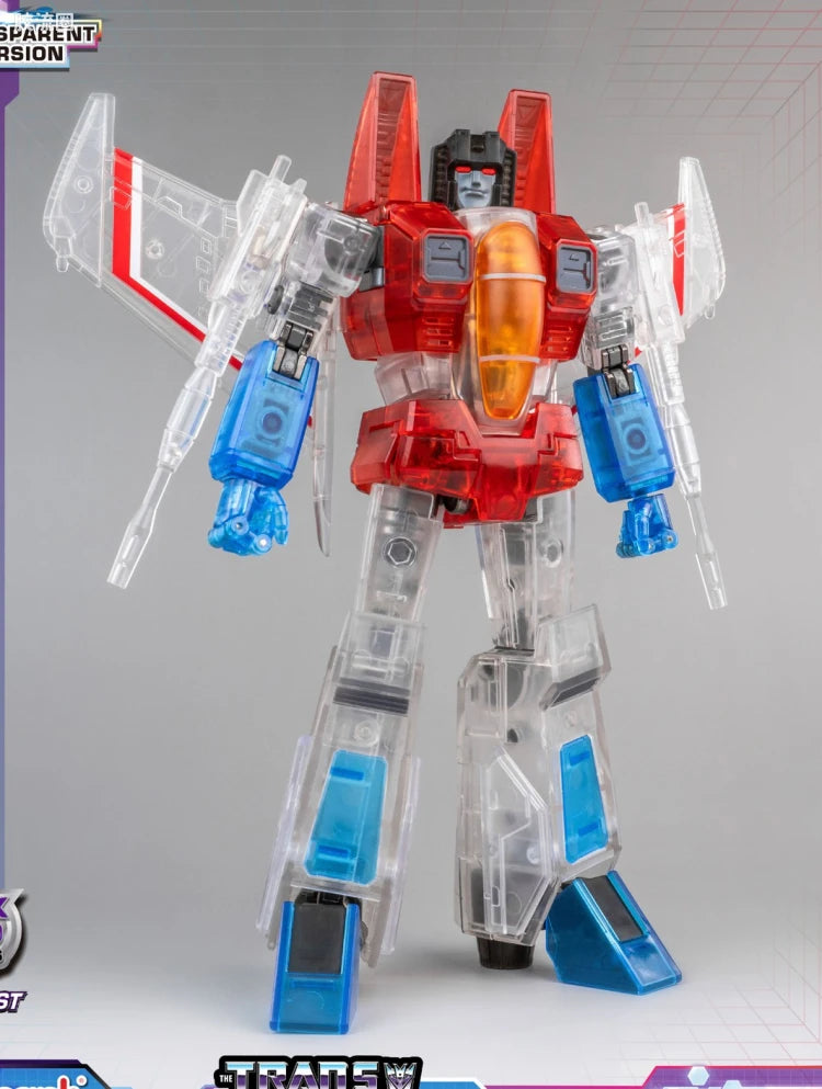YOLOPARK Transformers: Generation 1 - 19cm Starscream Model Kit (Clear Color Ver.) - AMK PRO Series