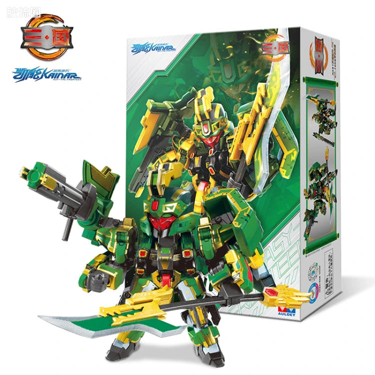 Auldey Kainar Asy-Tac Fronteer Q-Type Guan Yu (Full Metal Kainar) Model Kit