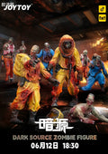 JoyToy Dark Source Zombie Figure Biochemical Lab Team