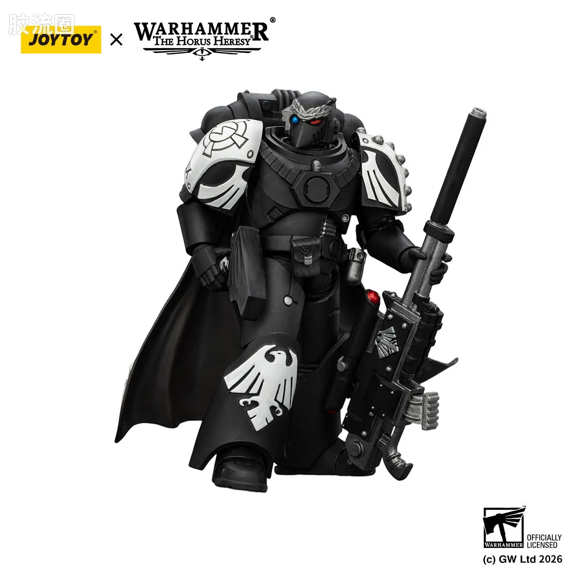 JoyToy Raven Guard Mor Deythan With Nemesis Bolt Rifle