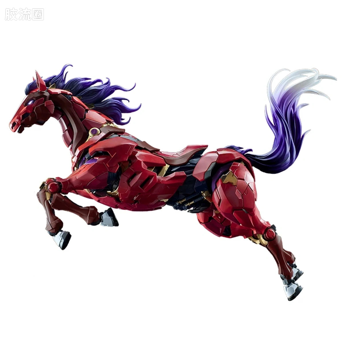 MOSHOW x Xu Beihong Mechanical Horse Alloy Frame Model Kit (Red Ver., Crowdfunding Edition)