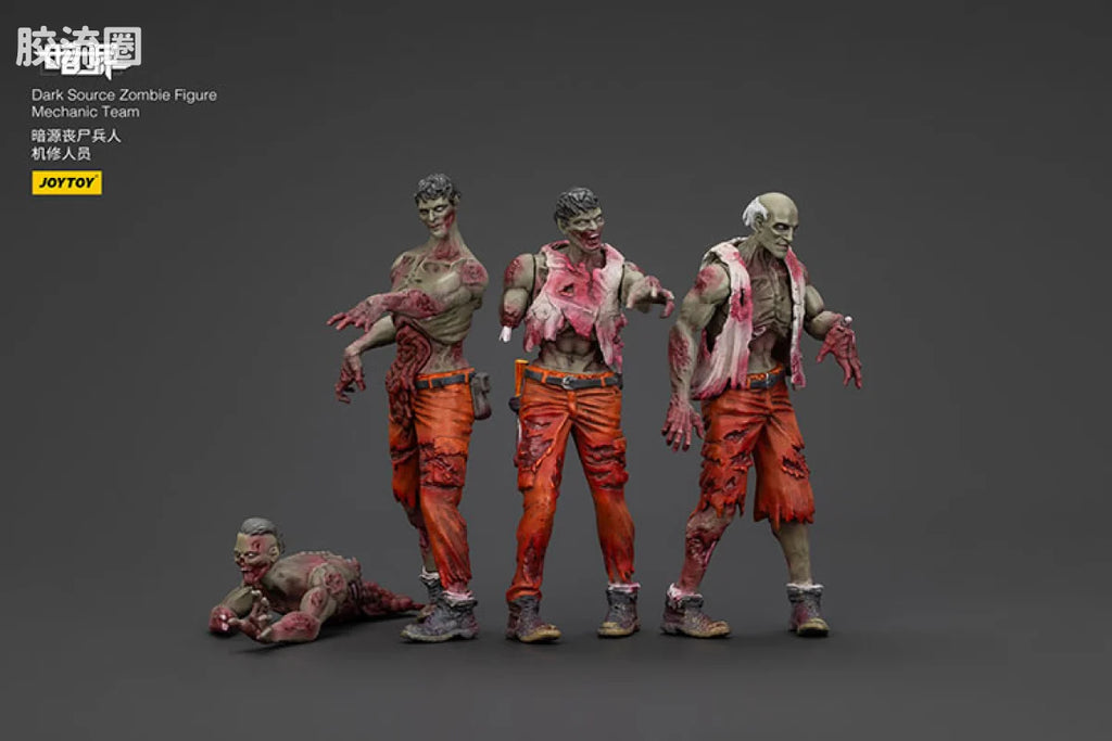 JoyToy Dark Source Zombie Figure Mechanic Team