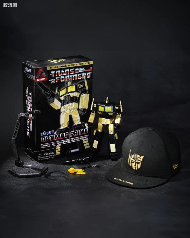 YOLOPARK Transformers: Generation 1 - Optimus Prime (NEW ERA Black Limited) Model Kit - AMK Series