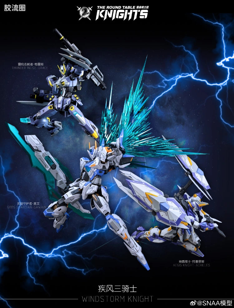 SNAA 1/144 The Round Table Knights SC-004 Aegis Knight Achilles Model Kit