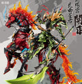 Motor Nuclear Legend of Star General MNQ-XH09X Guan Yu & Red Flame Fire Dragon Horse 1/72 Scale Figure