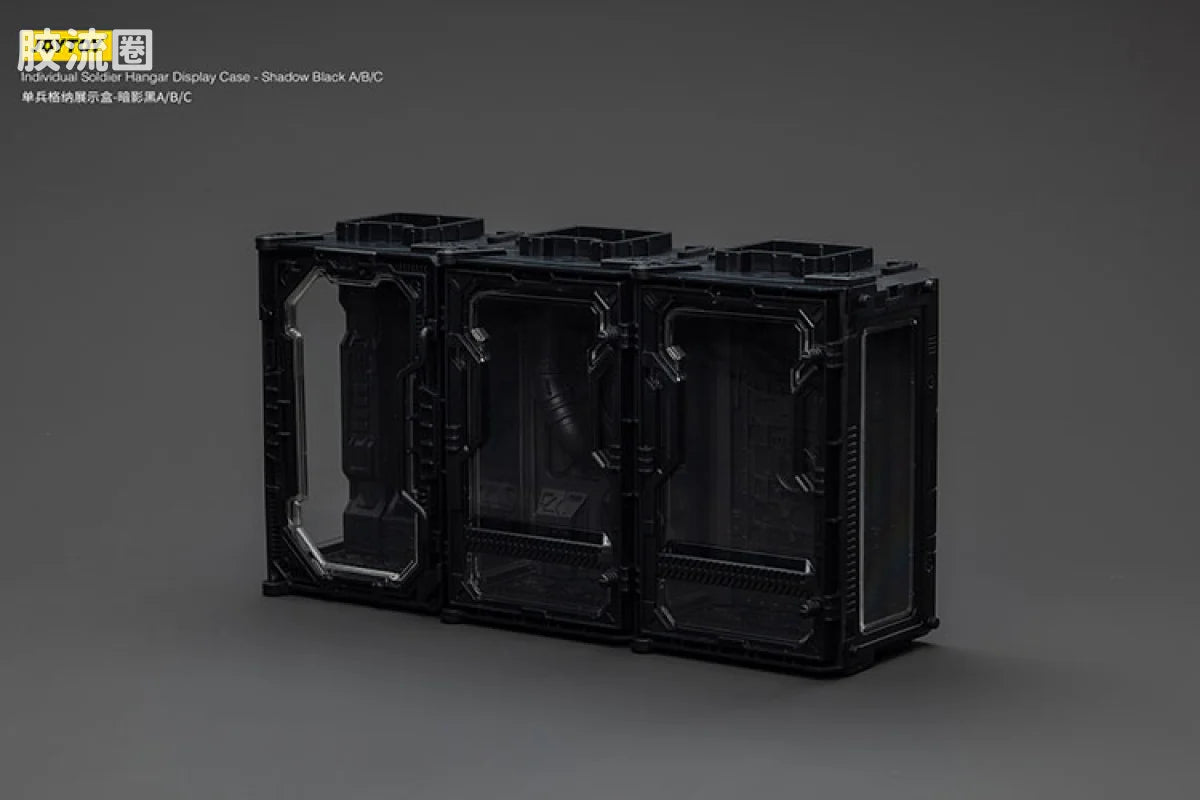 JoyToy Individual Soldier Hangar Display Case Shadow Black