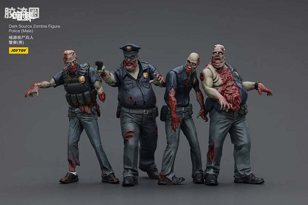 JoyToy Dark Source Zombie Fiqure Police Male