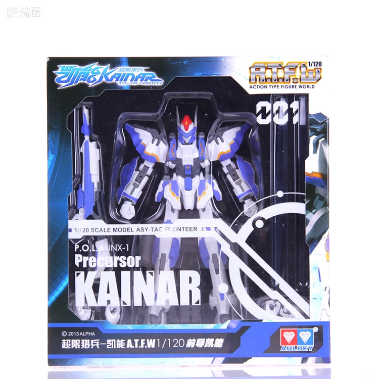 Auldey Kainar Asy-Tac Fronteer UNX-1 Precursor Kainar Alloy Action Figure