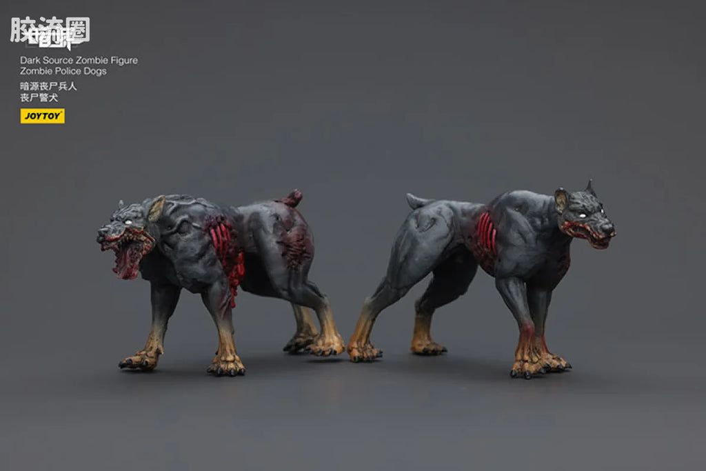JoyToy Dark Source Zombie Figure Zombie Police Dogs