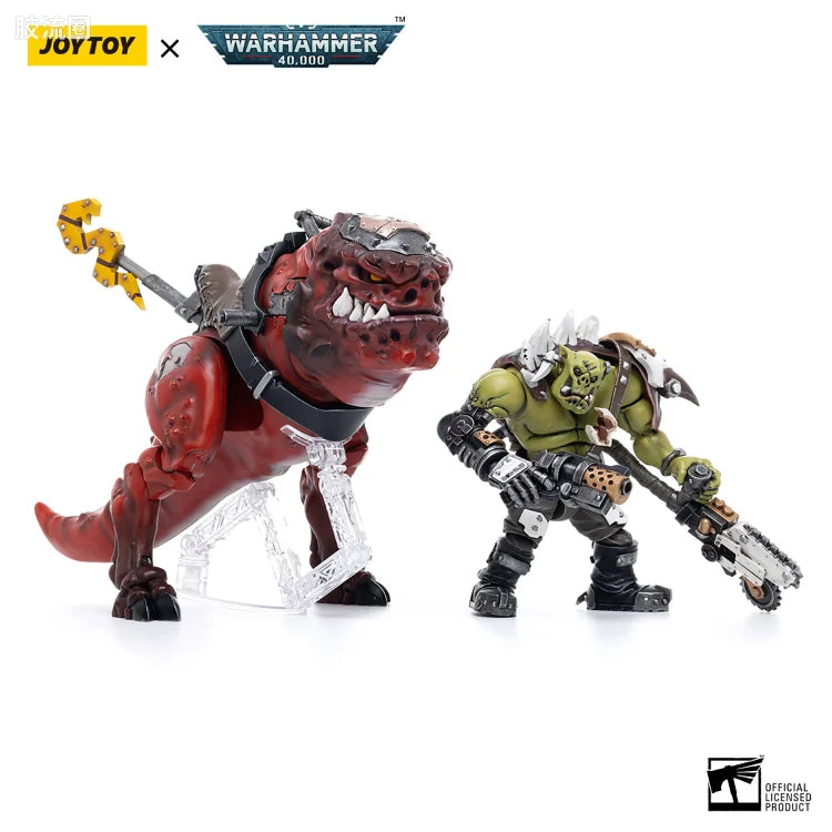 JoyToy Orks Squighog Nob on Smasha Squig