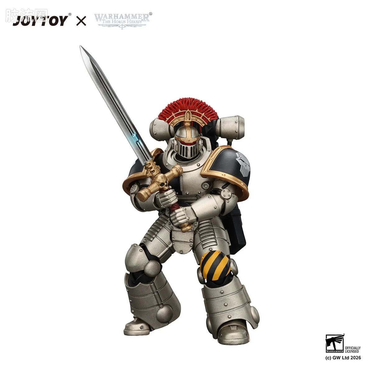 JoyToy Iron Warriors Mkll Tactical Sergeant With Power Swordbolt Pistol And Plasma Pistol