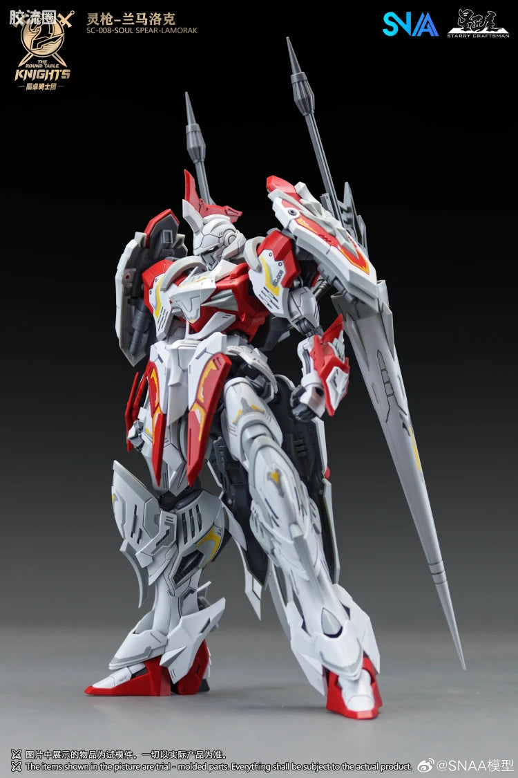 SNAA 1/144 The Round Table Knights SC-008 Soul Spear Lamorak Model Kit