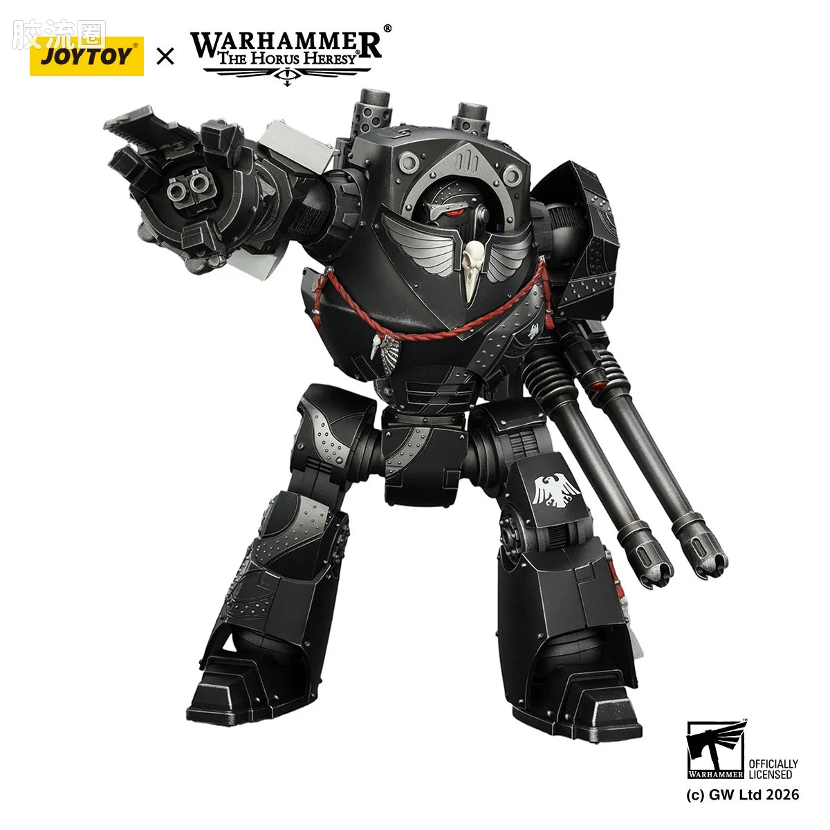 JoyToy Raven Guard Contemptor Dreadnought With Gravis Autocannon And Chainfist