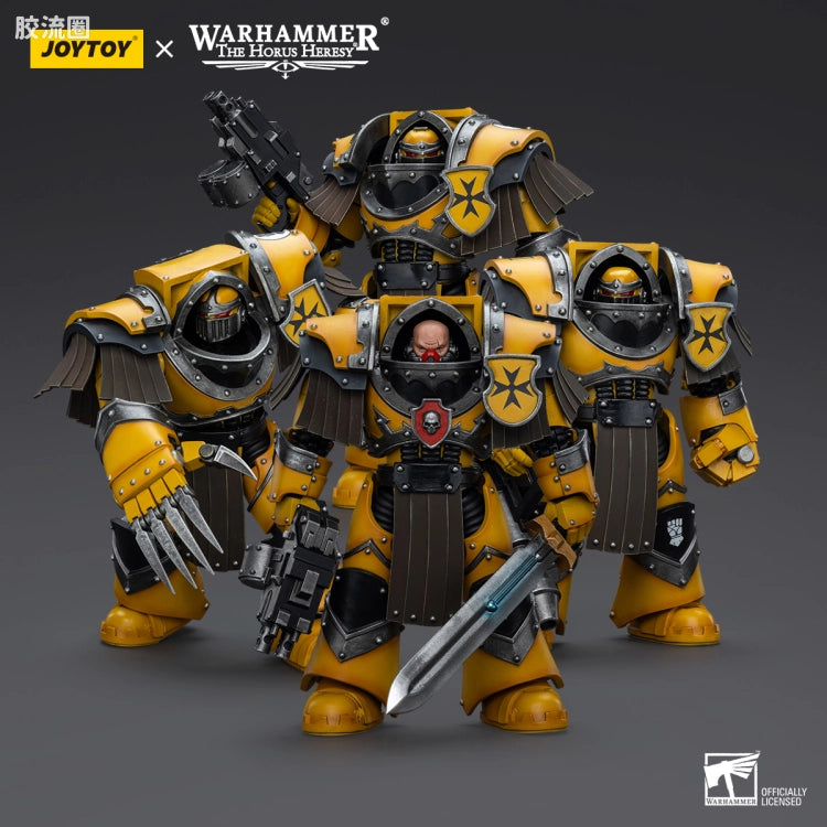 JoyToy Imperial Fists Legion Cataphractii Terminator with Lightning Claws