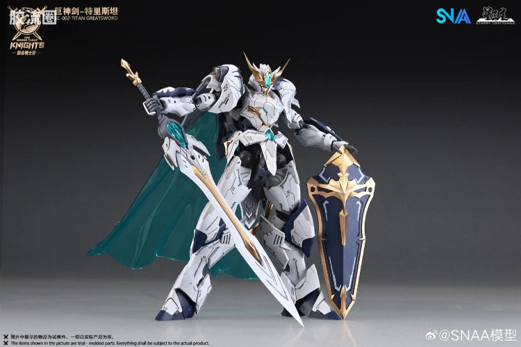 SNAA 1/144 The Round Table Knights SC-002 Titan Greatsword Tristan Model Kit