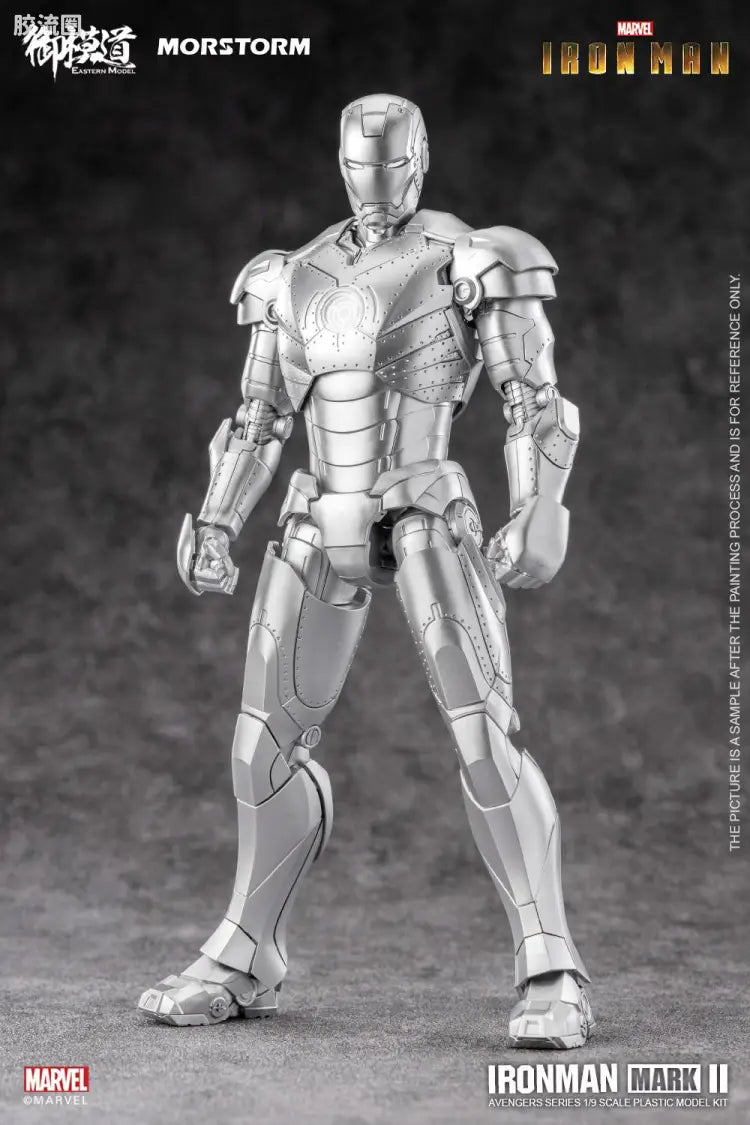 Eastern Model Morstorm 1/9 Iron Man MK2 Model Kit (Deluxe Ver.) (Silver Coated)
