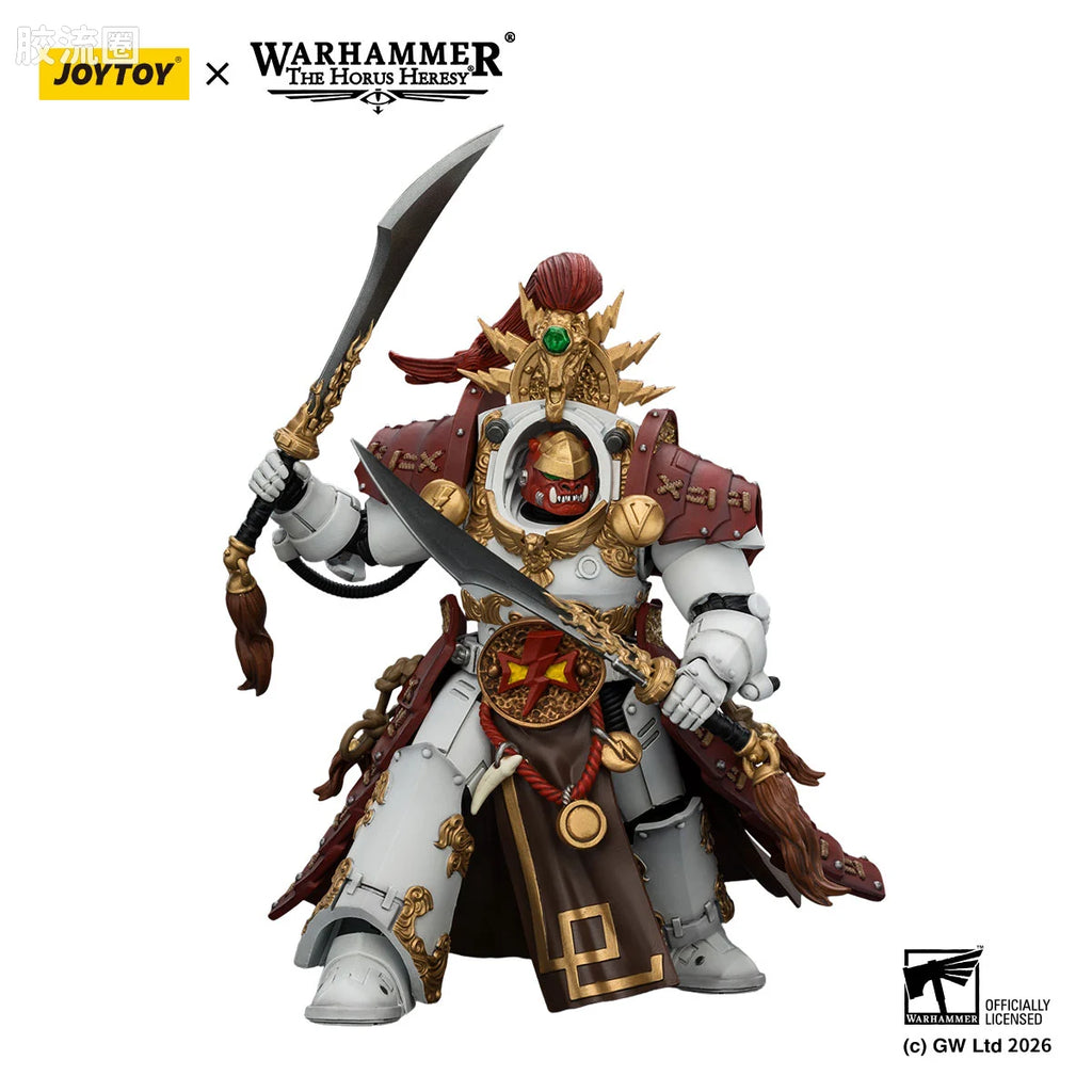JoyToy White Scars Qin Xa Master Of The Keshig With Paired Bladesthetails Of The Dragon