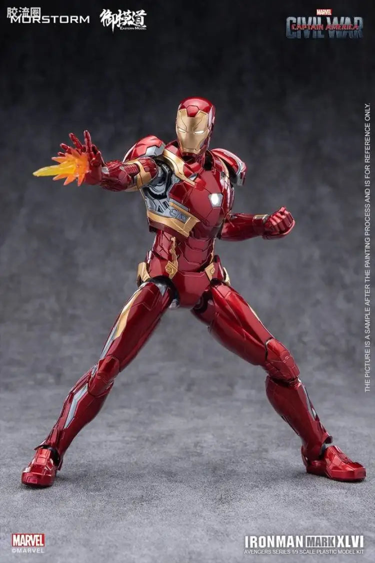 Eastern Model Morstorm 1/9 Iron Man MK46 Suit Model Kit (Deluxe Ver.) [Captain America: Civil War]