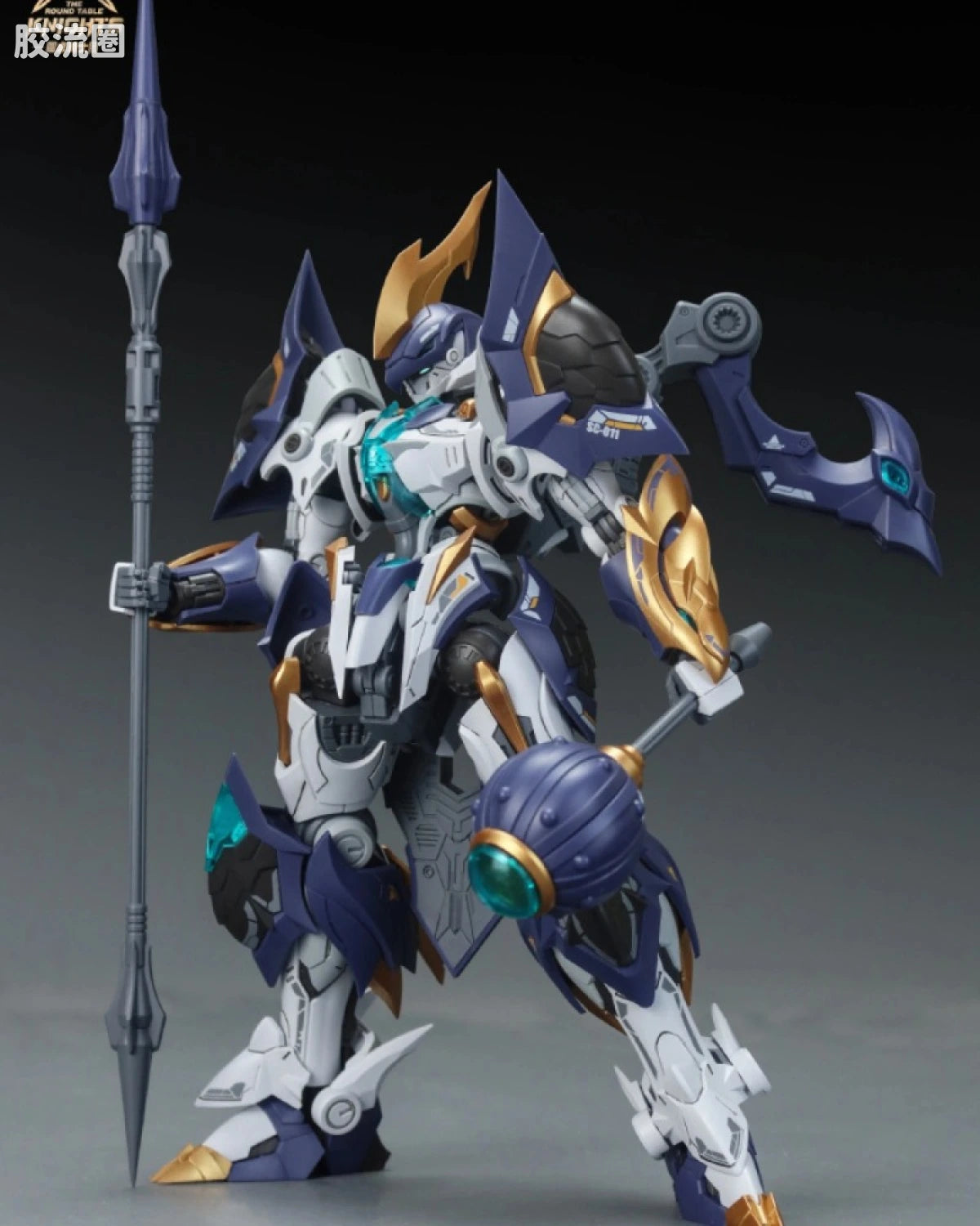 SNAA 1/144 The Round Table Knights SC-011 Thunderstorms Mordred Model Kit