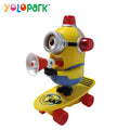 YOLOPARK Minions Sound Battery Skate Car Toys