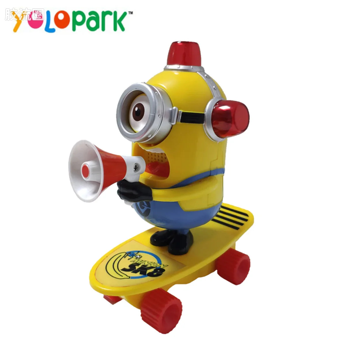 YOLOPARK Minions Sound Battery Skate Car Toys