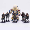 JoyToy Dark Source Set Series - Gaiyin + Shamo Feitu "Jiaokui" Bang (Gain + Desert Bandits "Horned Viper" Gang)