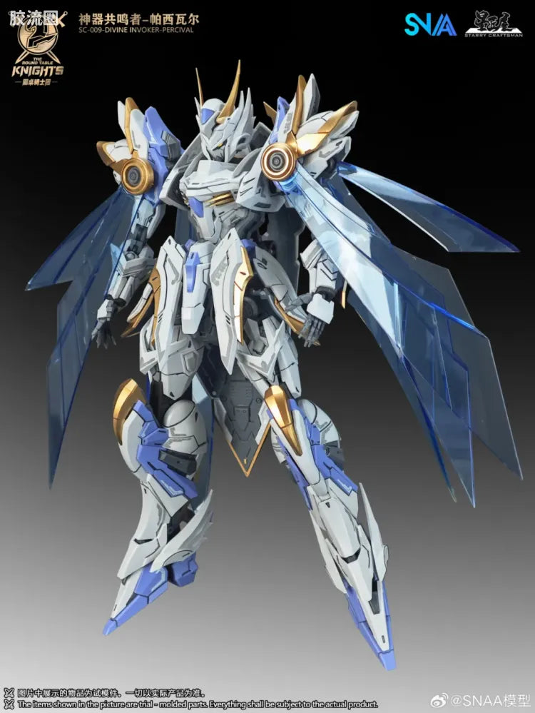 SNAA 1/144 The Round Table Knights SC-009 Divine Invoker Percival Model Kit