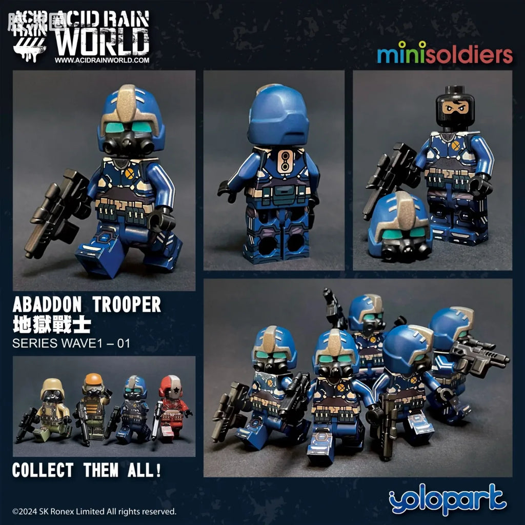 YOLOPARK 1acid Rain World Minisoldiers Series Wave