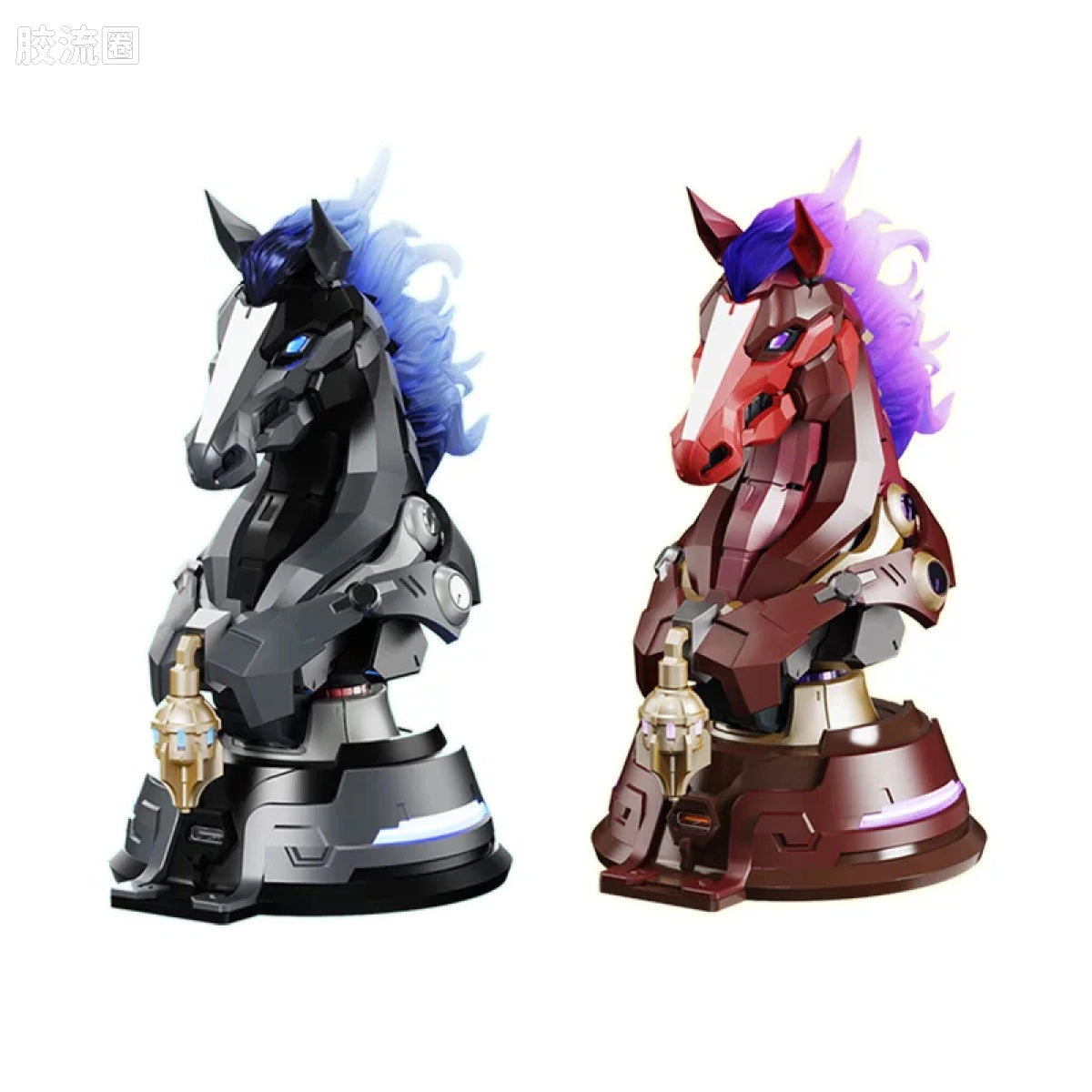 Moshow TOYS机甲成品系列 周边及配件包 利是站 充电桩 玄龙驰墨 & 赤蛟踏春 众筹版 (name TBC)
