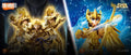 Blokees Saint Seiya Champion Class Aries Mu, Leo Aiolia & Scorpio Miro