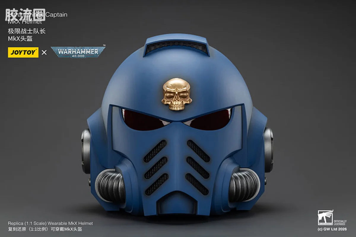 JoyToy Ultramarines Captain Mkx Helmet