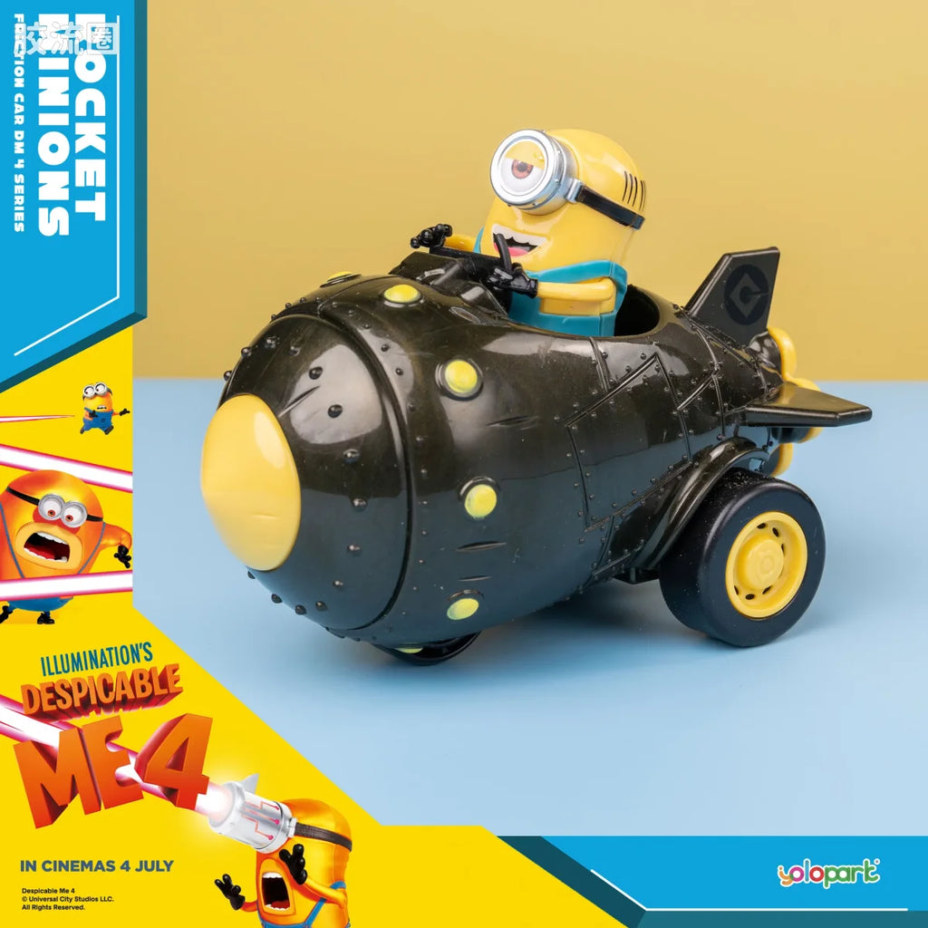 YOLOPARK Friction Car Rocket Minions