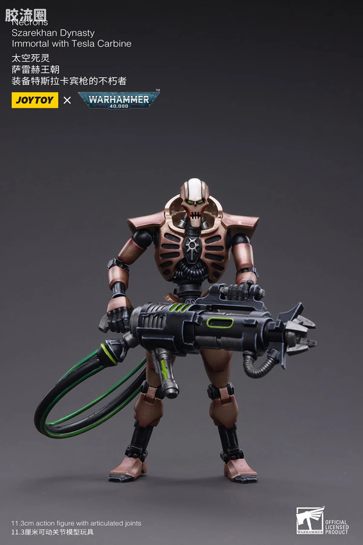 JoyToy Necrons Szarekhan Dynasty Immortal with Tesla Carbine
