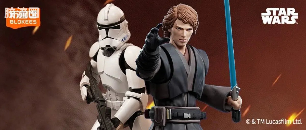 Blokees STAR WARS: ATTACK OF THE CLONES CHAMPION CLASS 07 CLONE TROOPER MODEL KITS | BLOKEES