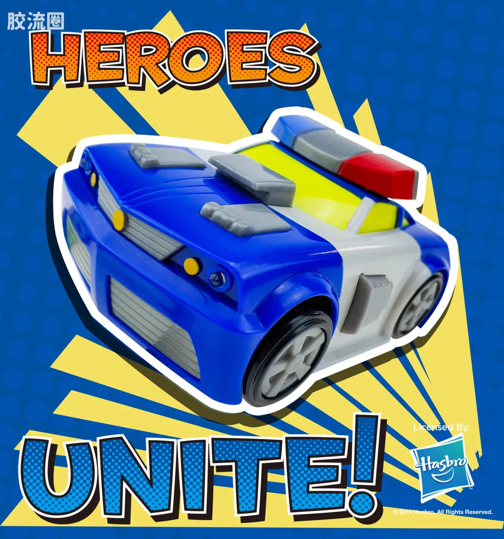 YOLOPARK Rescue Bots 12cm Chase Friction Car