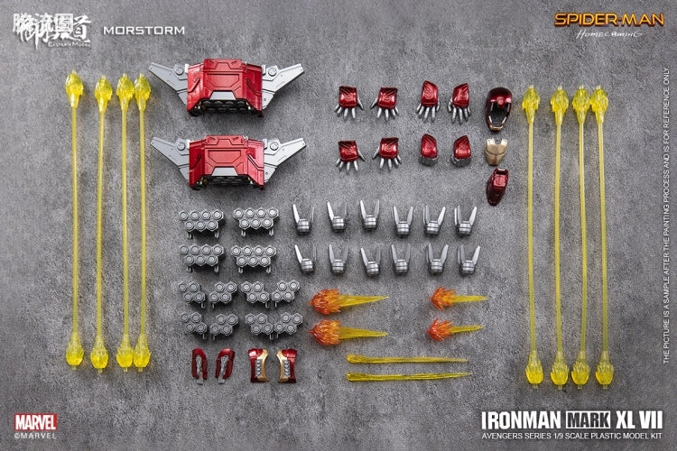 Eastern Model Morstorm 1/9 Iron Man MK47 Suit Model Kit (Deluxe Ver.) [Spider-Man: Homecoming]