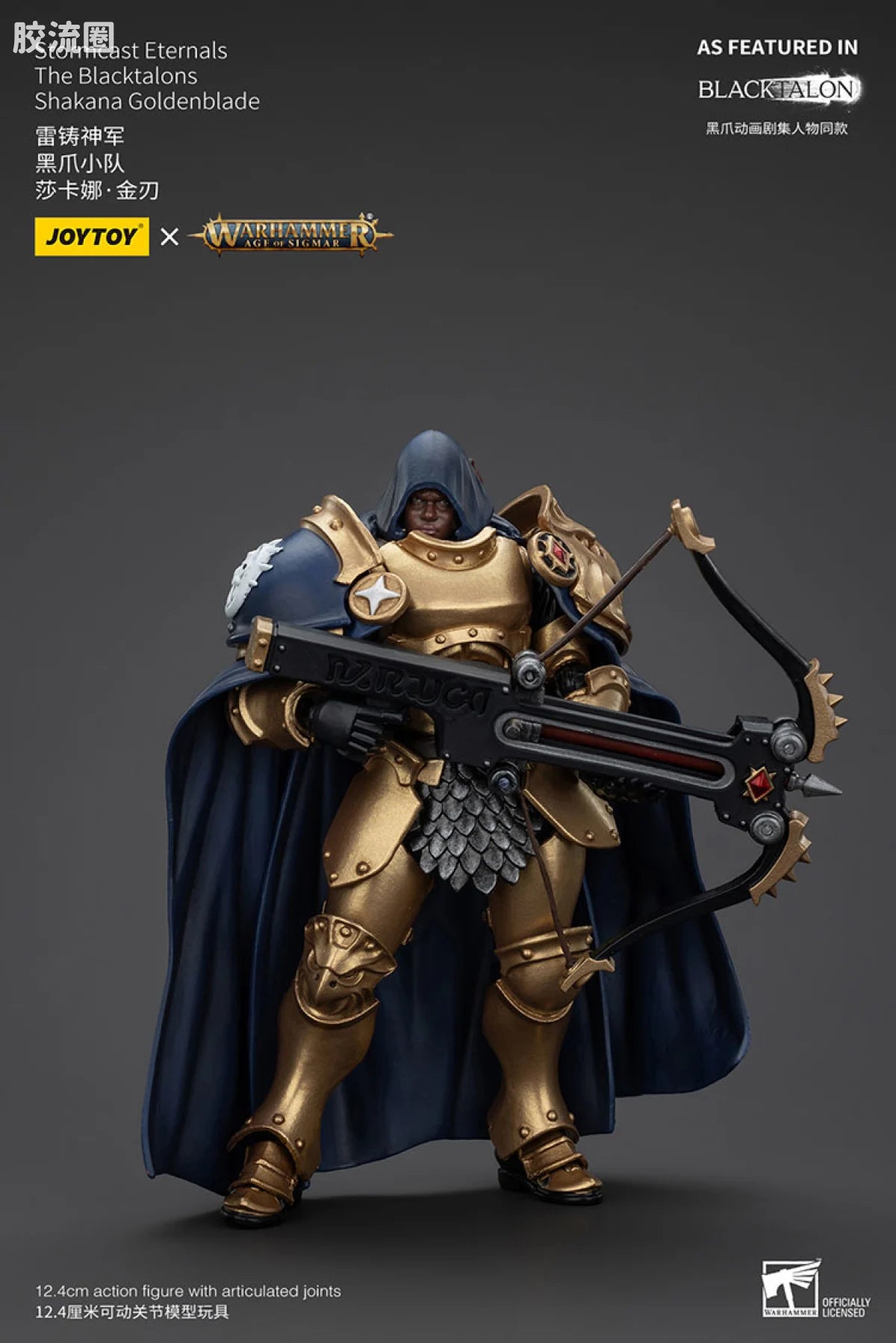 JoyToy Stormcast Eternals The Blacktalons Shakana Goldenblade