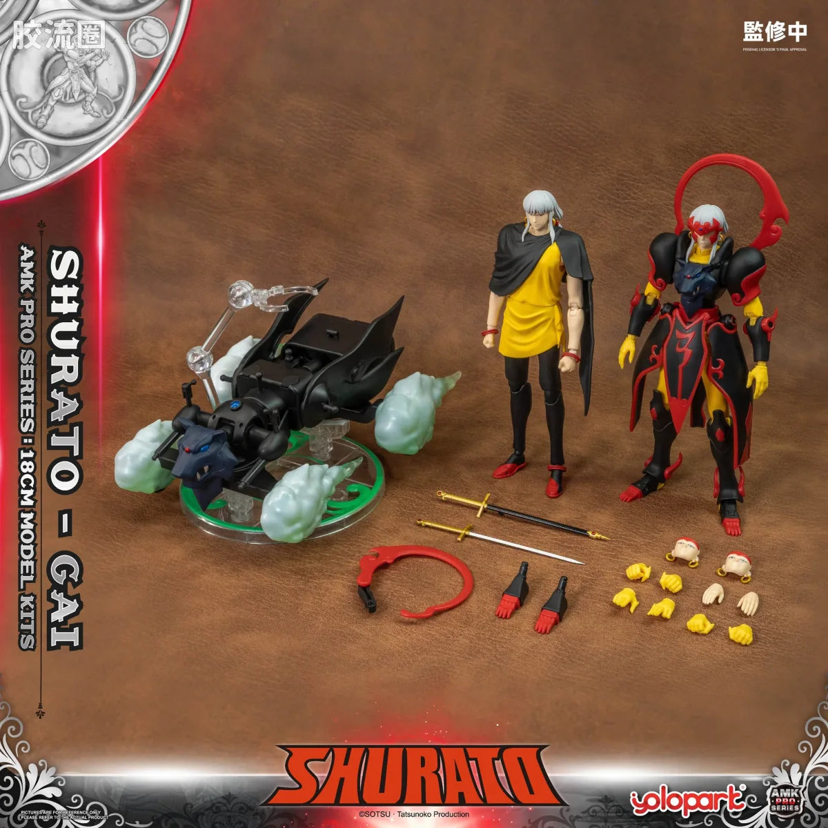 YOLOPARK Amk Pro Series Shurato Yasha Oh Gai Model Kit
