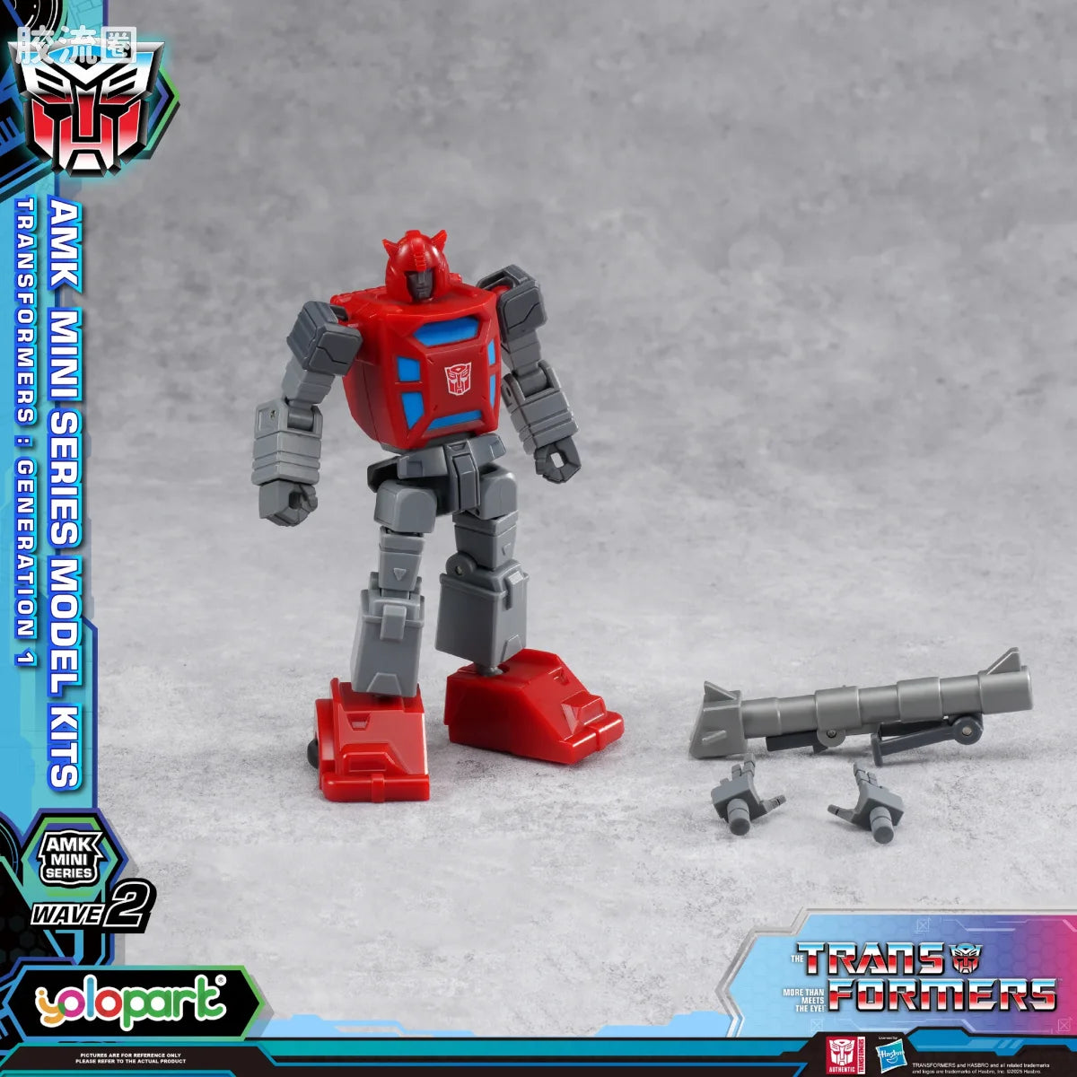 YOLOPARK Transformers Generation One Amk Mini Series Wave 2 Model Kit Cliffjumper