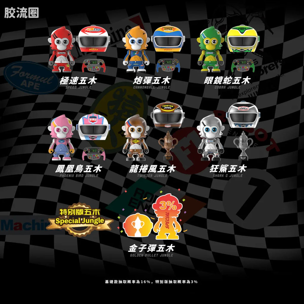 YOLOPARK Jungle Formulape Mini Figures Blind Box