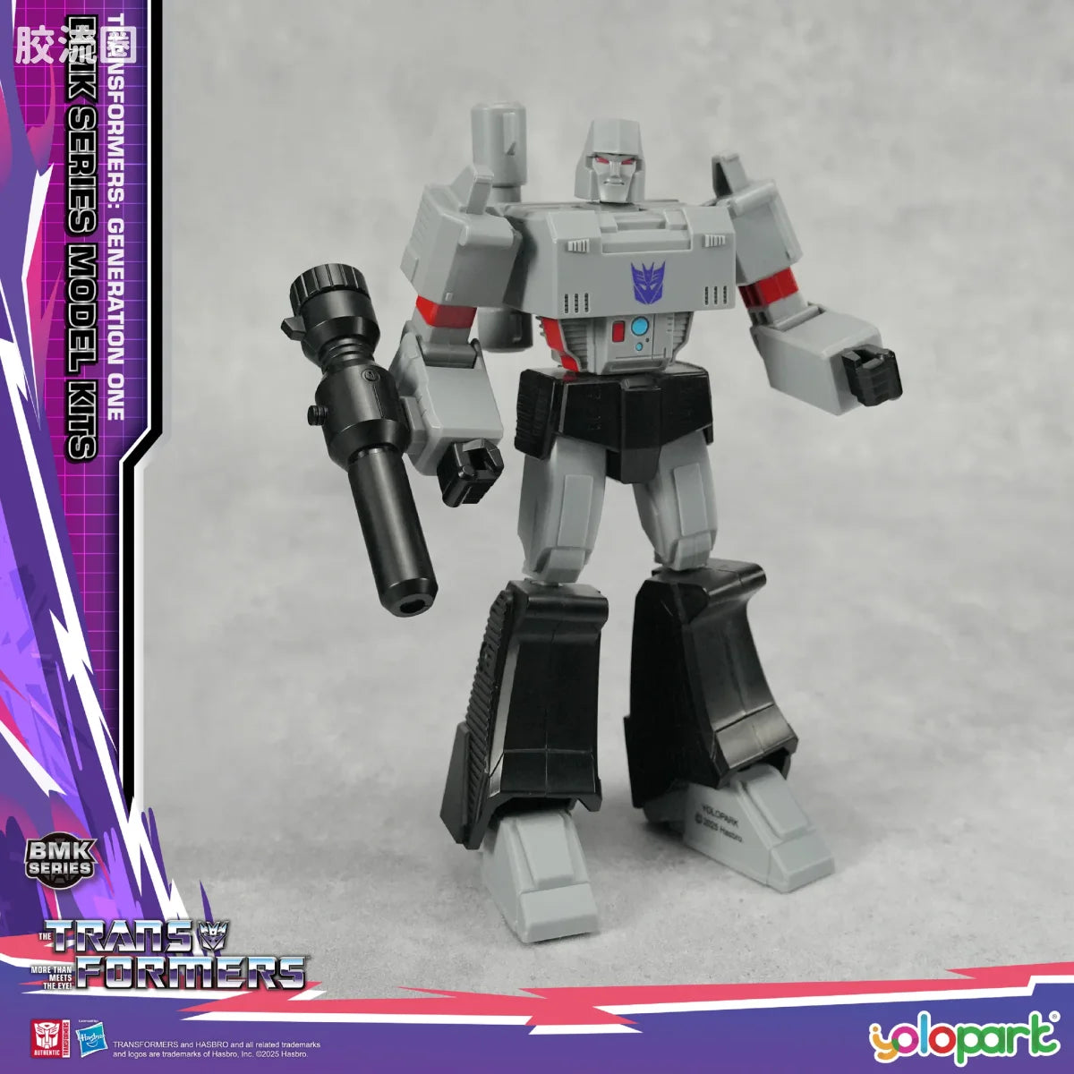 YOLOPARK Transformers Generation One Bmk Series Model Kit Megatron